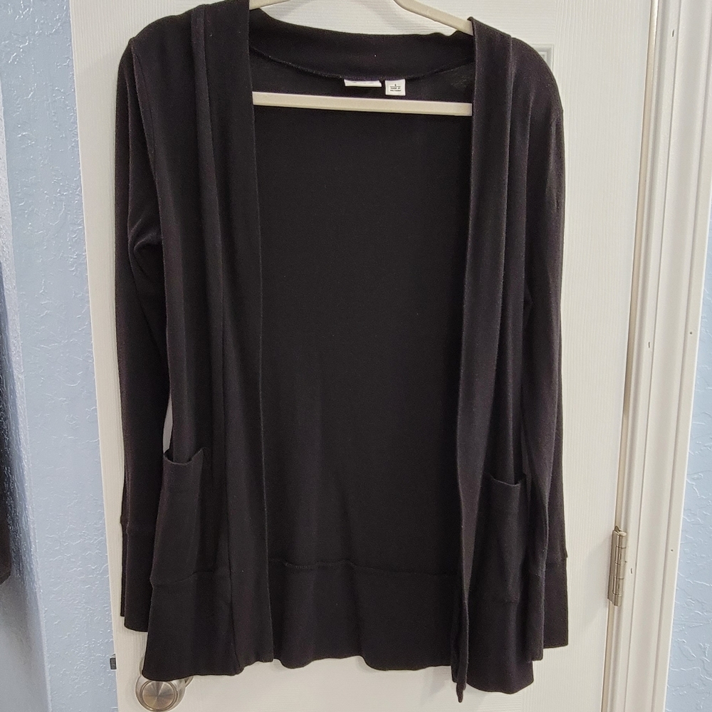 Cato Black Open Jacket with pockets!